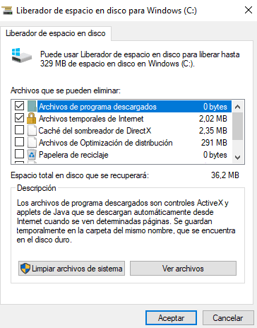 Triatleta no pagado Consejo Liberar espacio en disco duro en Windows 7 (Minitutorial) REPARACION  PORTATILES MADRID