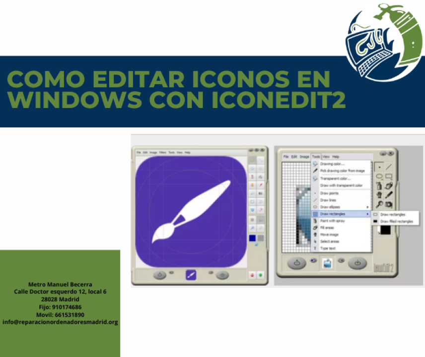 Como editar iconos en Windows con IconEdit2
