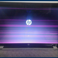 HP colores en la pantalla