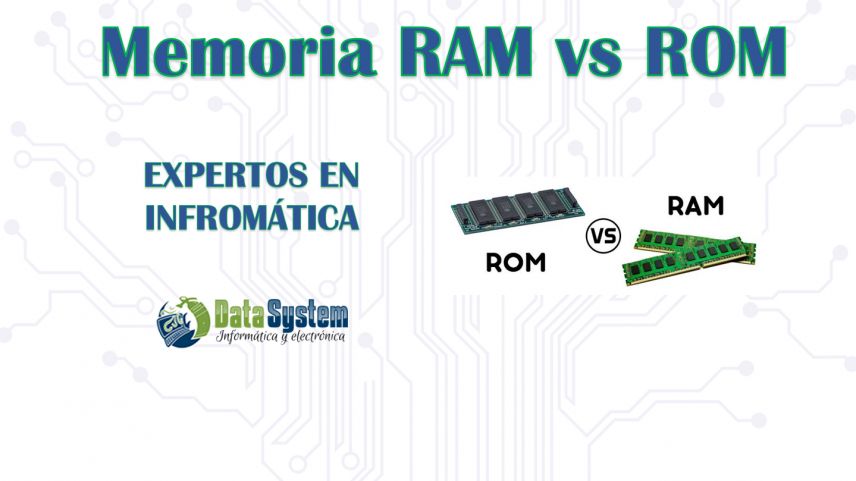 ¿Memoria RAM vs ROM?