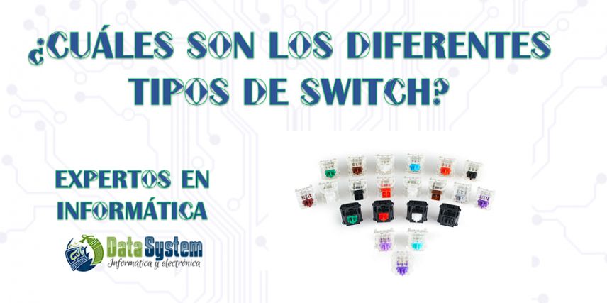 ¿Cuáles son los diferentes tipos de switch?