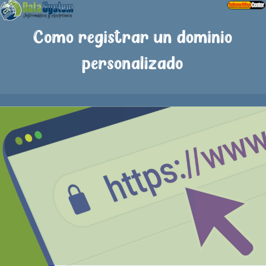 Como registrar un dominio personalizado